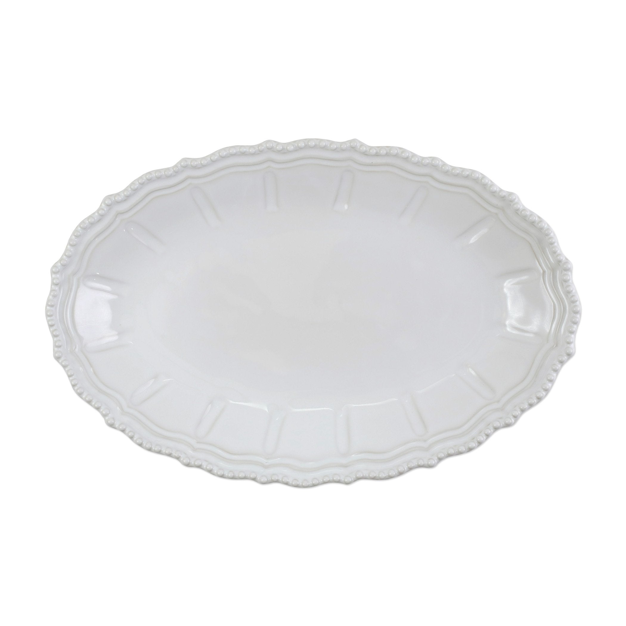 Incanto Stone Oval Shallow Bowl