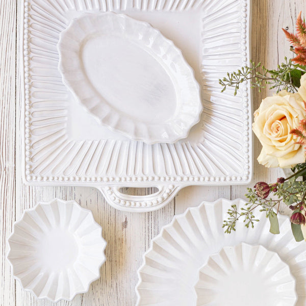 Incanto Stone Handled Square Platter