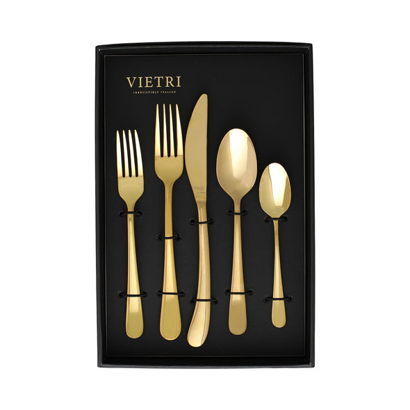 Settimocielo Oro Five-Piece Place Setting
