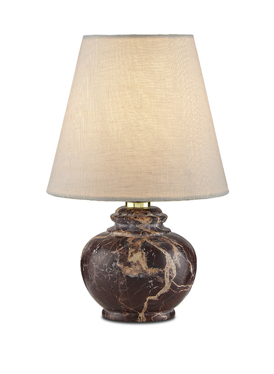 Piccolo Brown Mini Lamp Lighting Currey & Co   