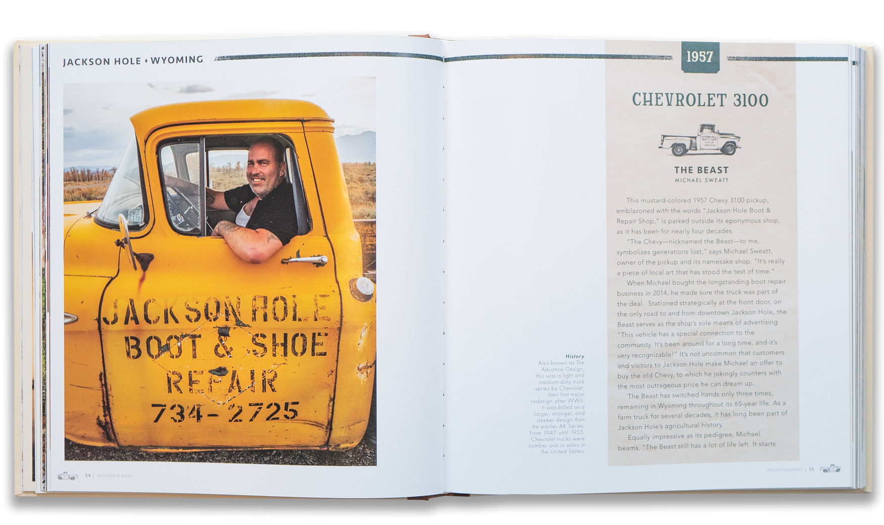 Mountain Rides: Vintage Vehicles & Tales of the Wild West Books Johnny Vacay   