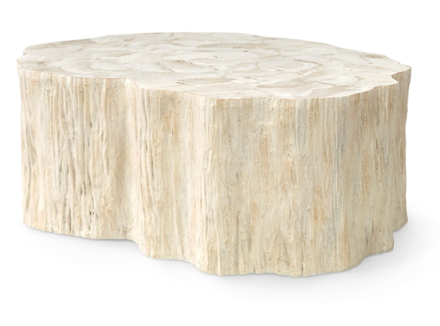 Camilla Fossilized Clam Coffee Table