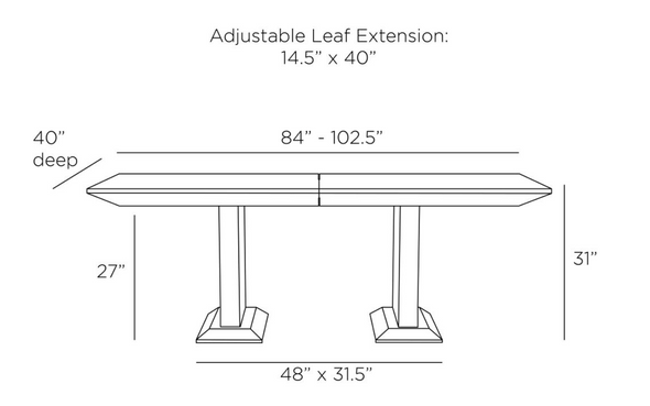 Renata Dining Table*