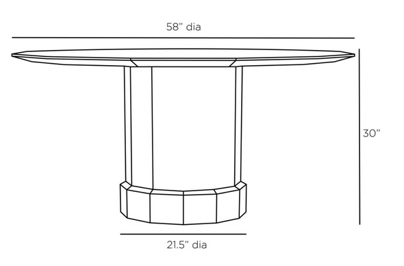 Reuben Dining Table*