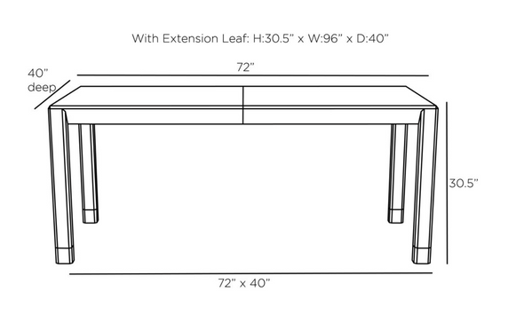 Springer Dining Table*