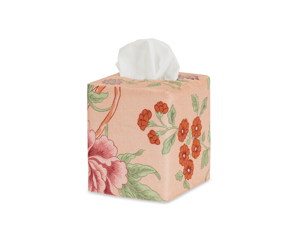Matouk Simone Linen Tissue Box Cover