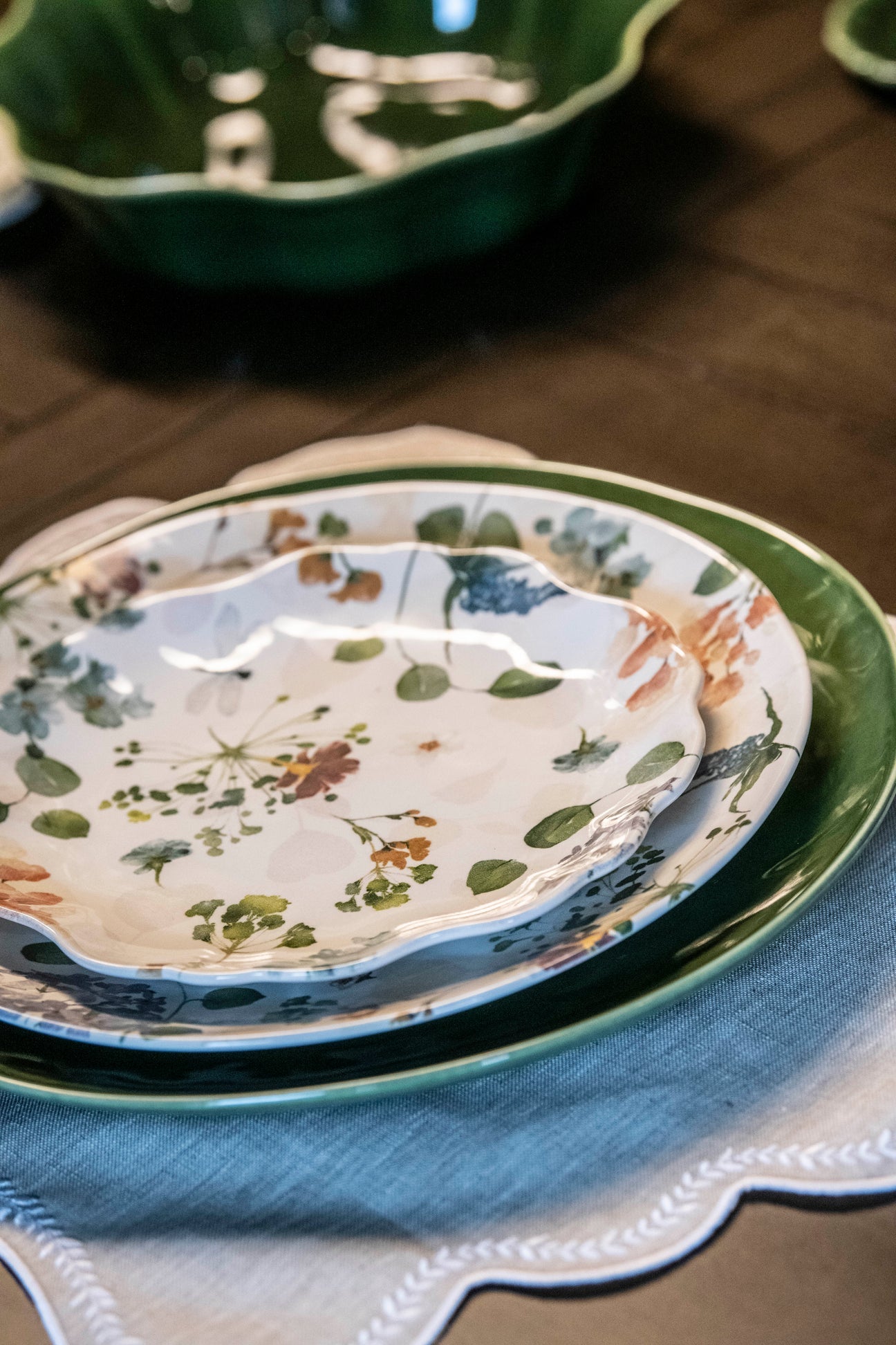 Botanical Dinner Plate