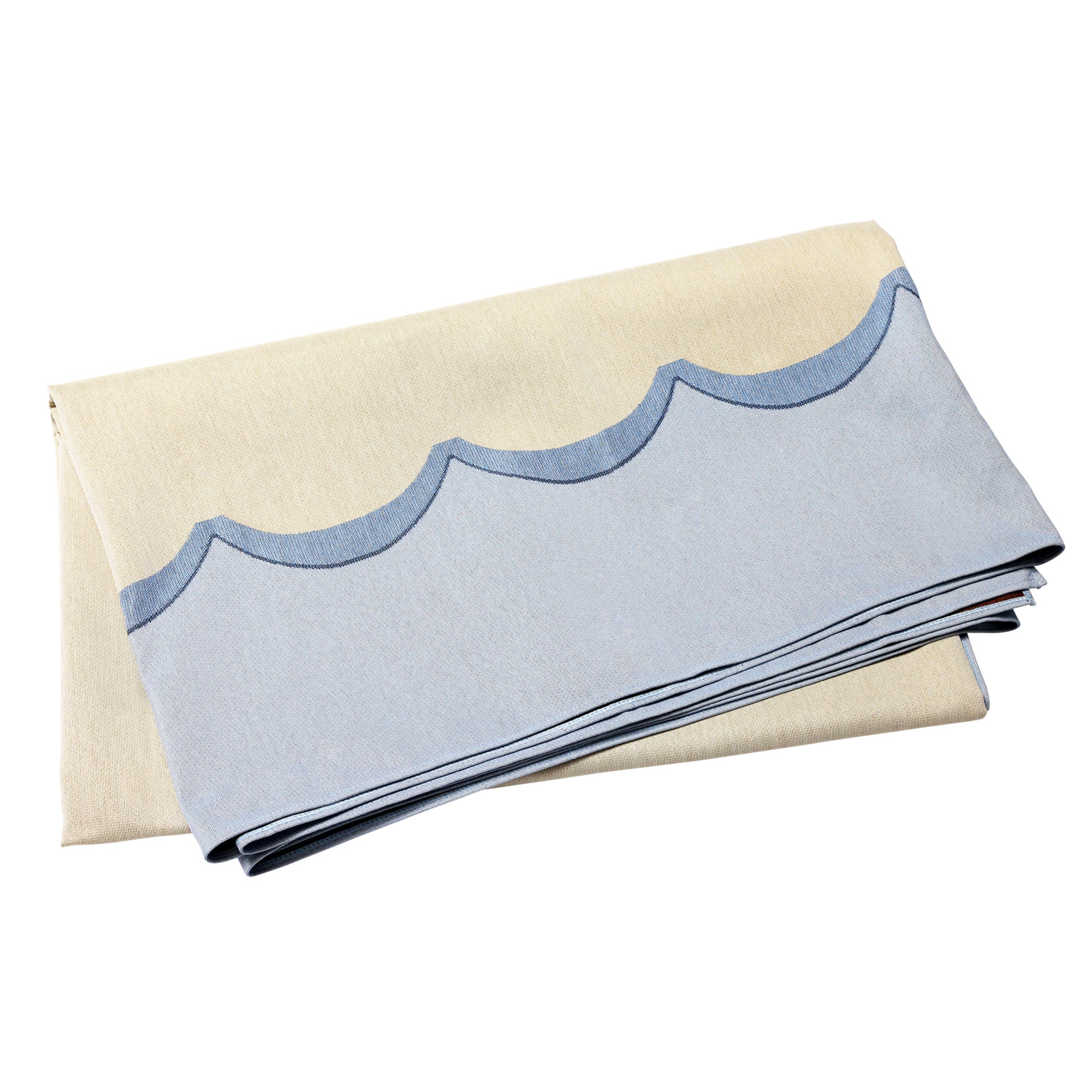 Tavola Scalloped Tablecloth