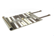 Rolled Backgammon Set Gray