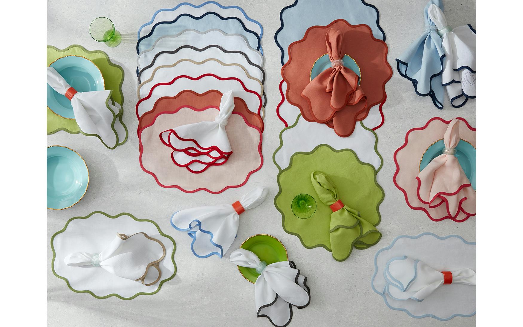 Matouk Scallop Edge Placemat