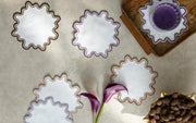 Matouk Wave Cocktail Napkin