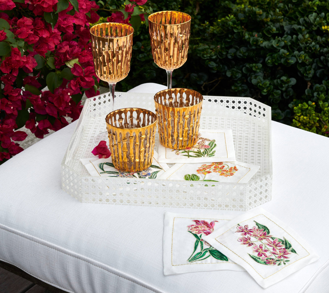 Orchid Cocktail Napkins