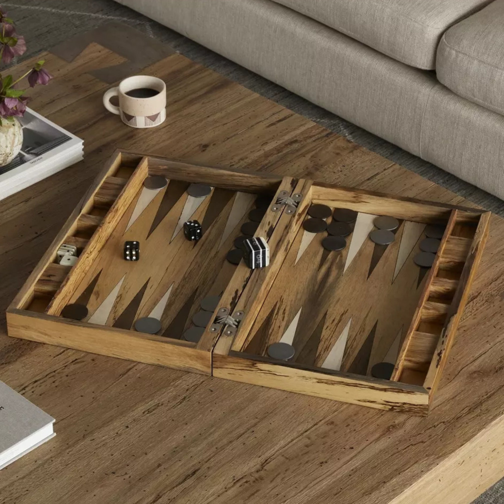 Spalted Primavera Backgammon