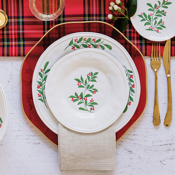 Aria Holiday Dinner Plate - Set of 4