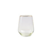 Rainbow Stemless Wine Glass