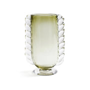 Vintage Braided Glass Vase