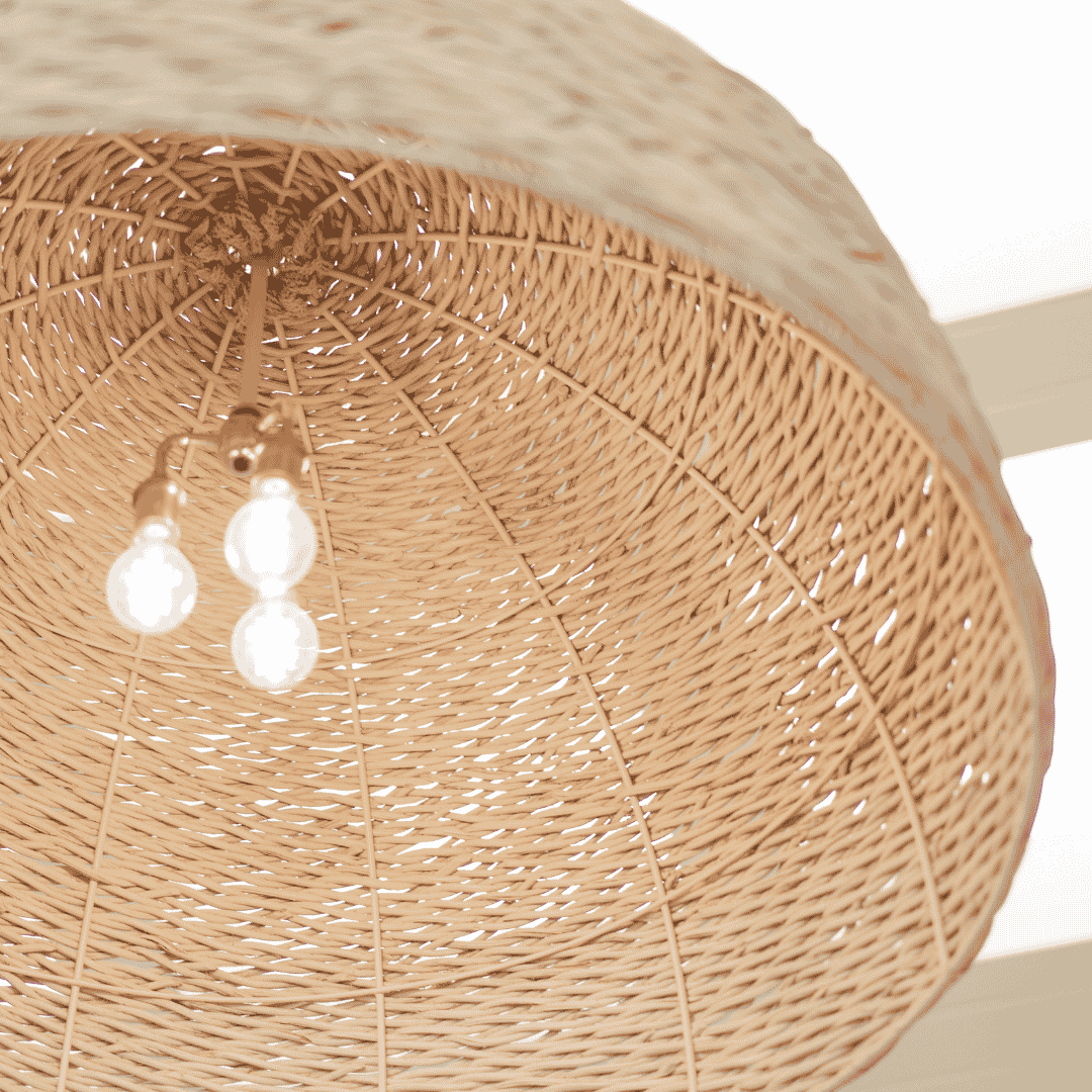 Wisteria Oversize Chandelier Whitewash