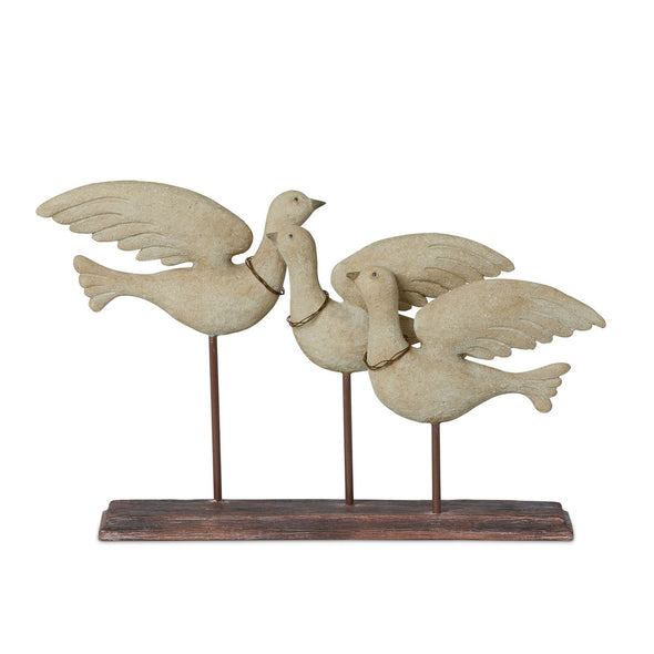 Dove Mantlepiece