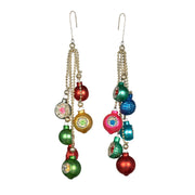 Tinsel and Reflector Ball Bundle Ornaments