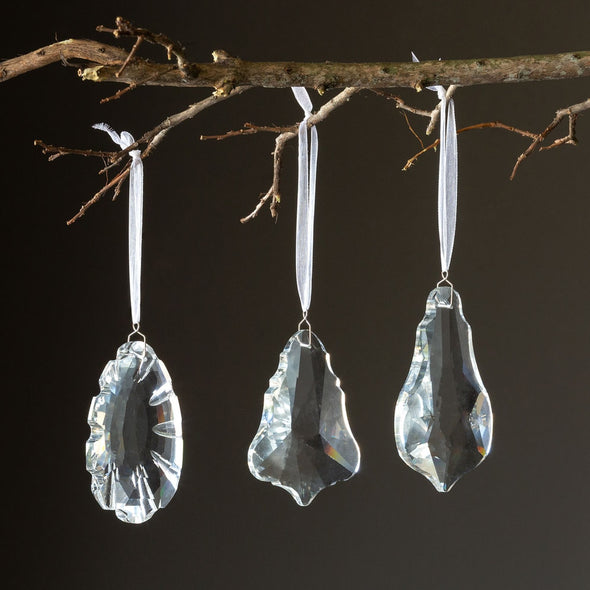 Crystal Drop Ornaments