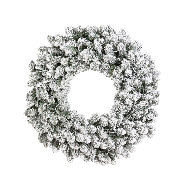 Snowy Alpine Wreath