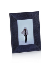 Corviglia Hair On Hide Leather Photo Frame