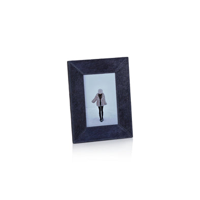 Corviglia Hair On Hide Leather Photo Frame