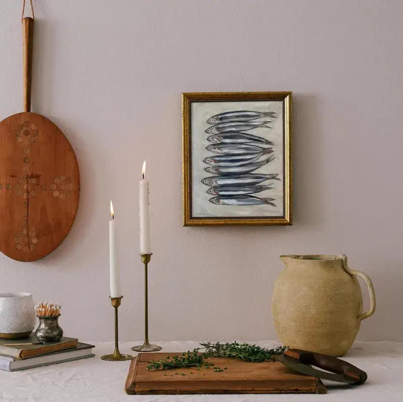 SARDINES - Art Print (framed)