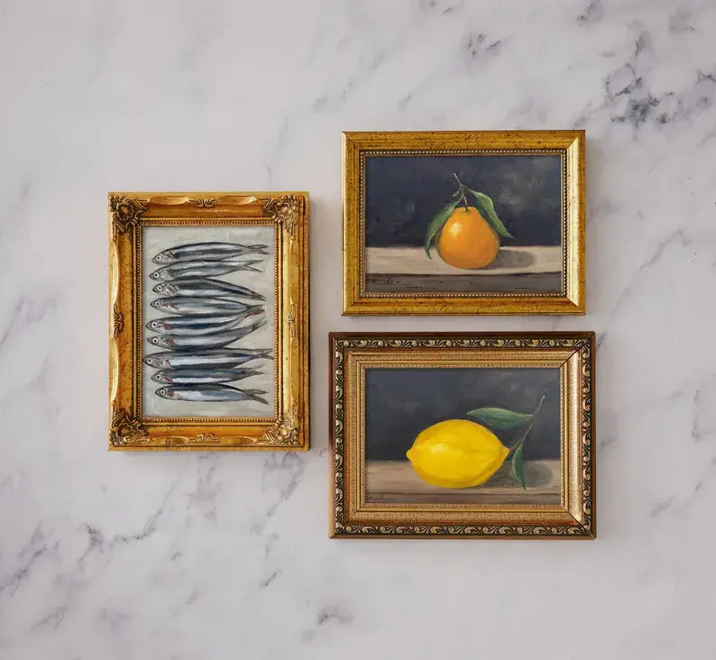 SARDINES - Art Print (framed)