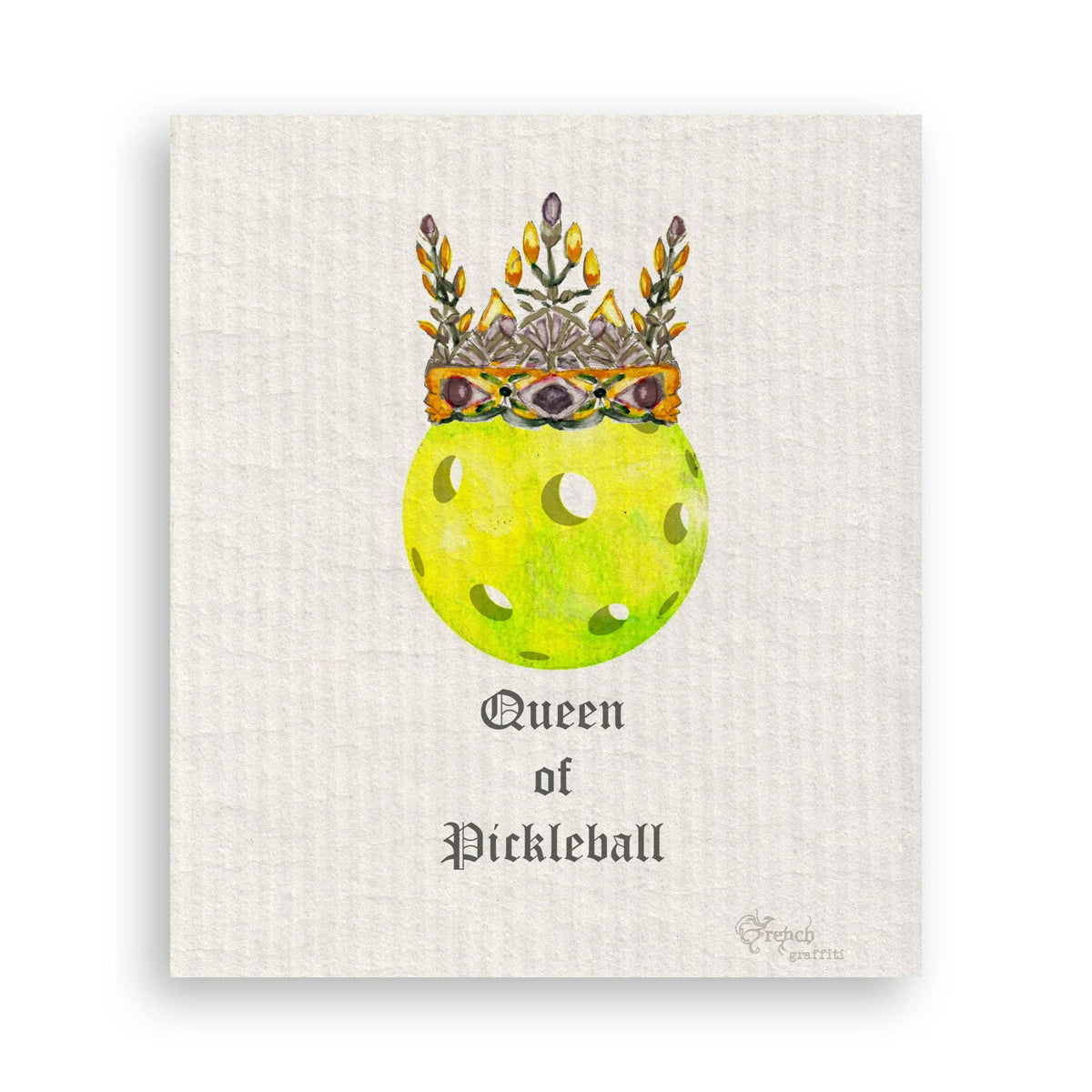 Queen of Pickleball - Dishtowel