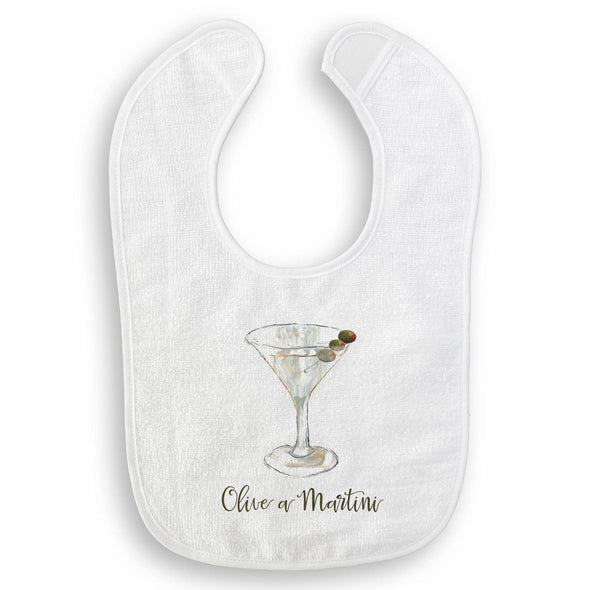 Olive A Martini Dishtowel (no words)