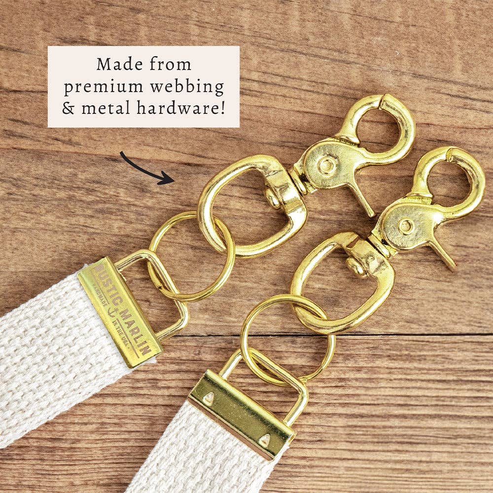 Zip Code Keychain: Black