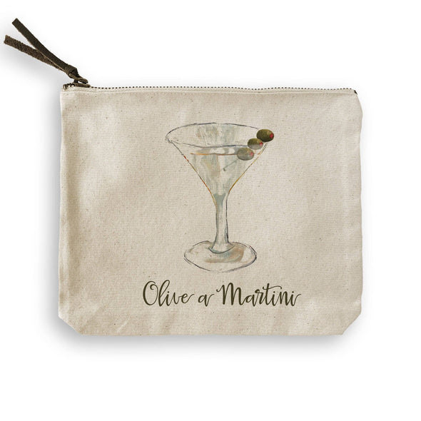 Olive A Martini Dishtowel (no words)