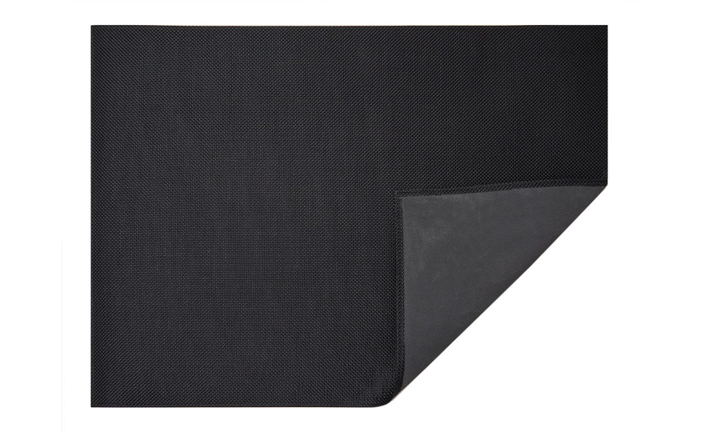 Basketweave Floor Mat Rugs Chilewich 23" x 36" Black 