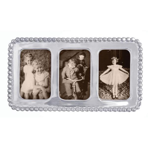 Beaded 2x3 Frame Picture Frames Mariposa Tripple  