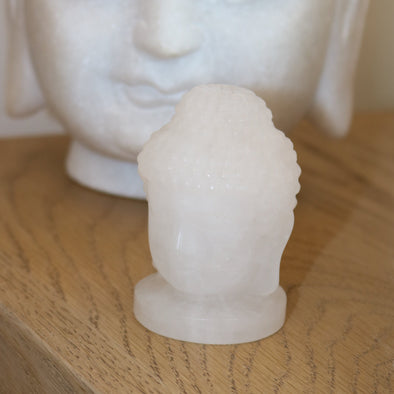 Quartz Crystal Buddha Head