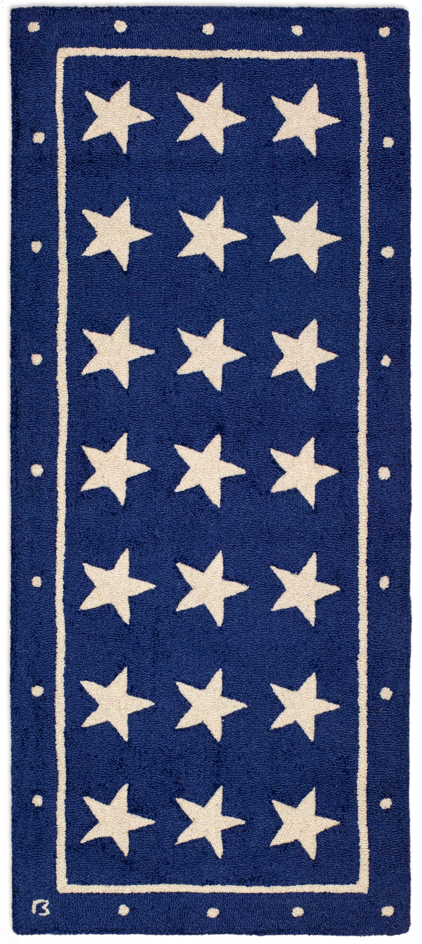 Blue Stars Rug