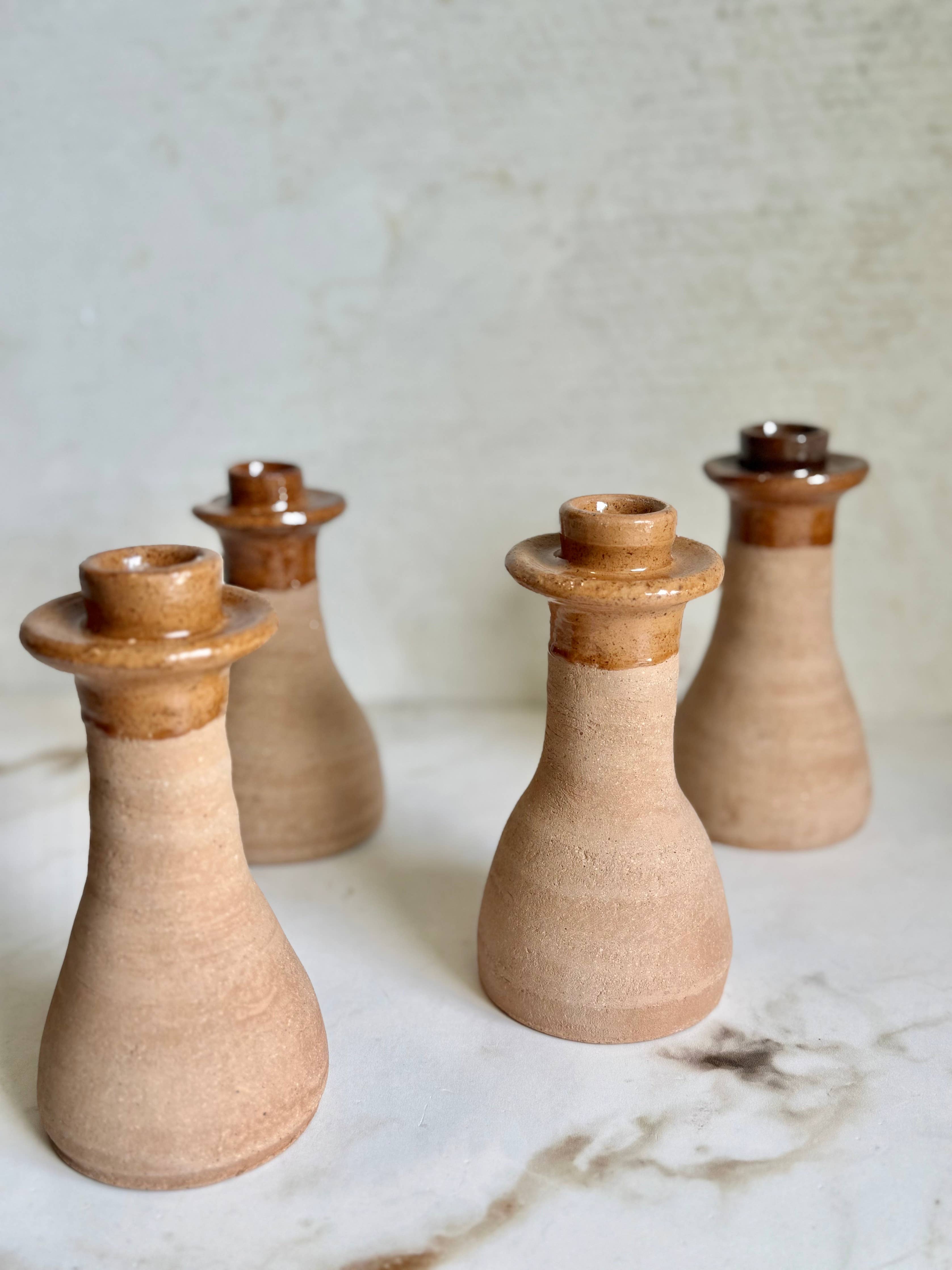 Terracotta Candle Holder