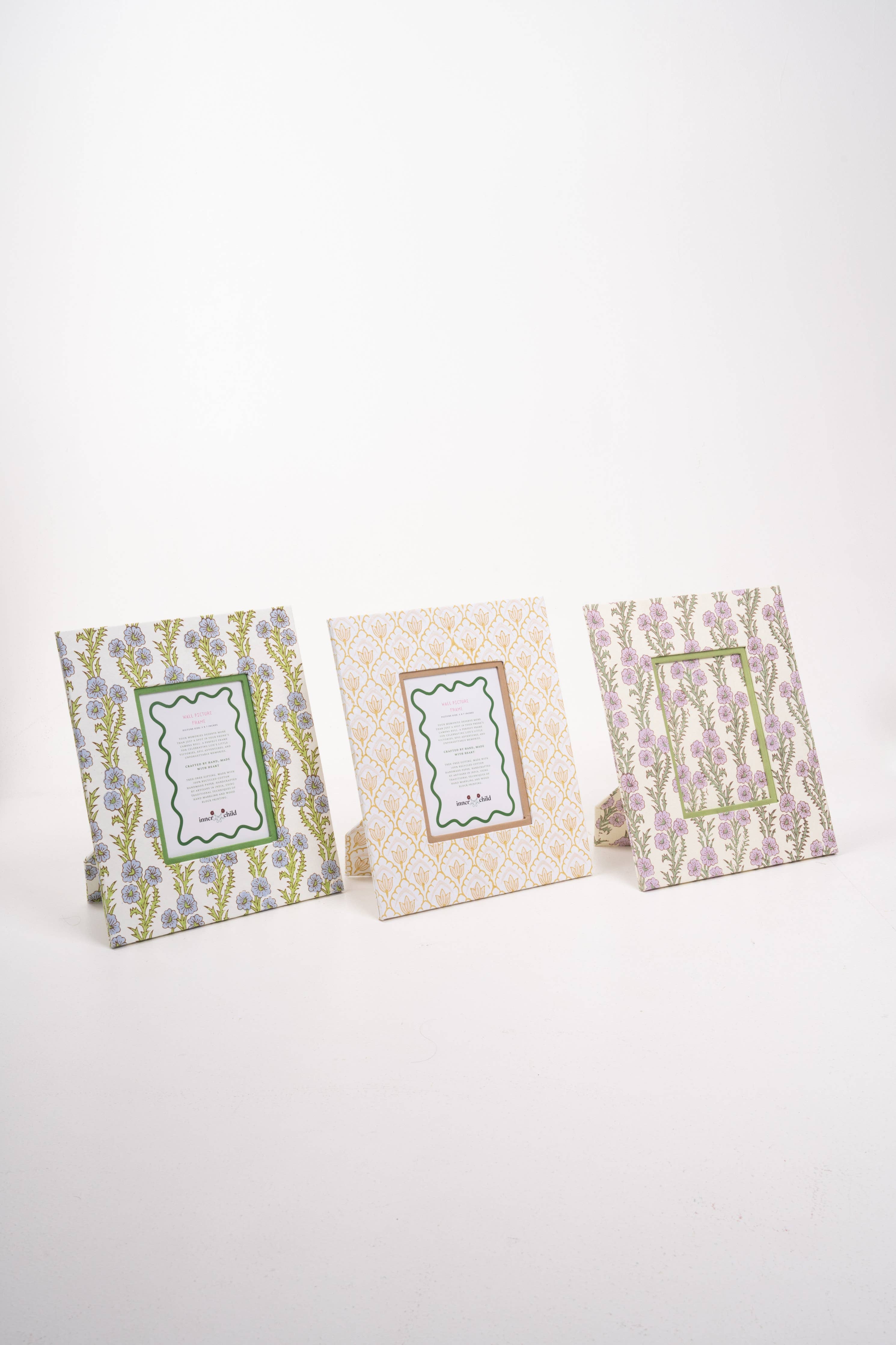 Forget Me Not Purple Picture Frame