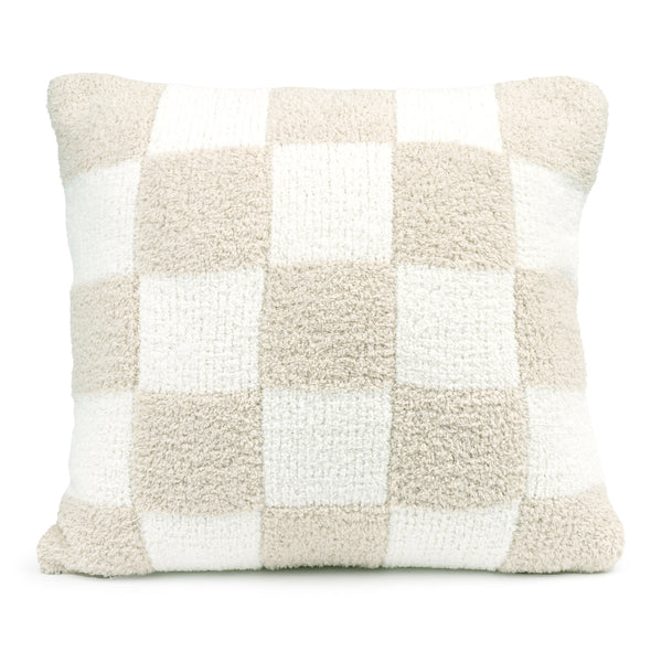 Check Throw Pillow