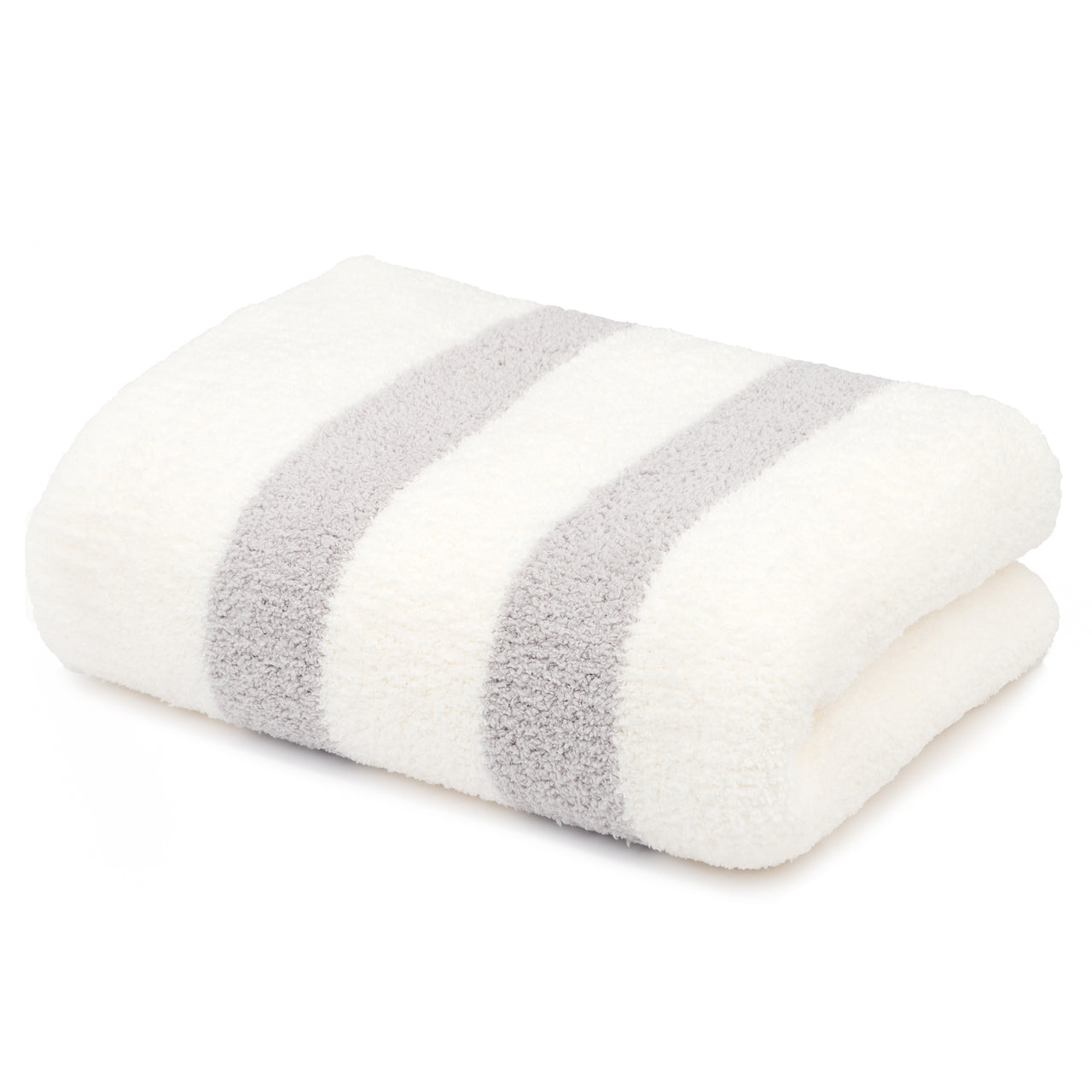 Classic Chenilla 2 Stripe Throw