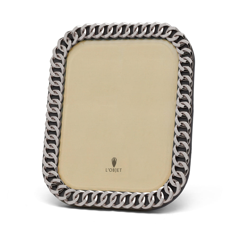 Cuban Link Platinum Frame