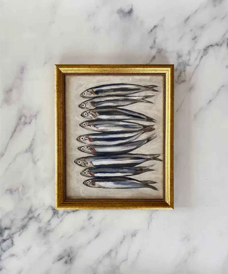 SARDINES - Art Print (framed)