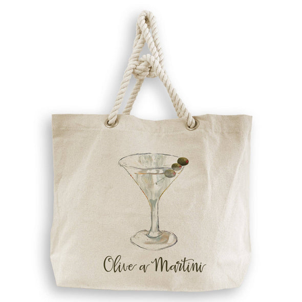 Olive A Martini Dishtowel (no words)