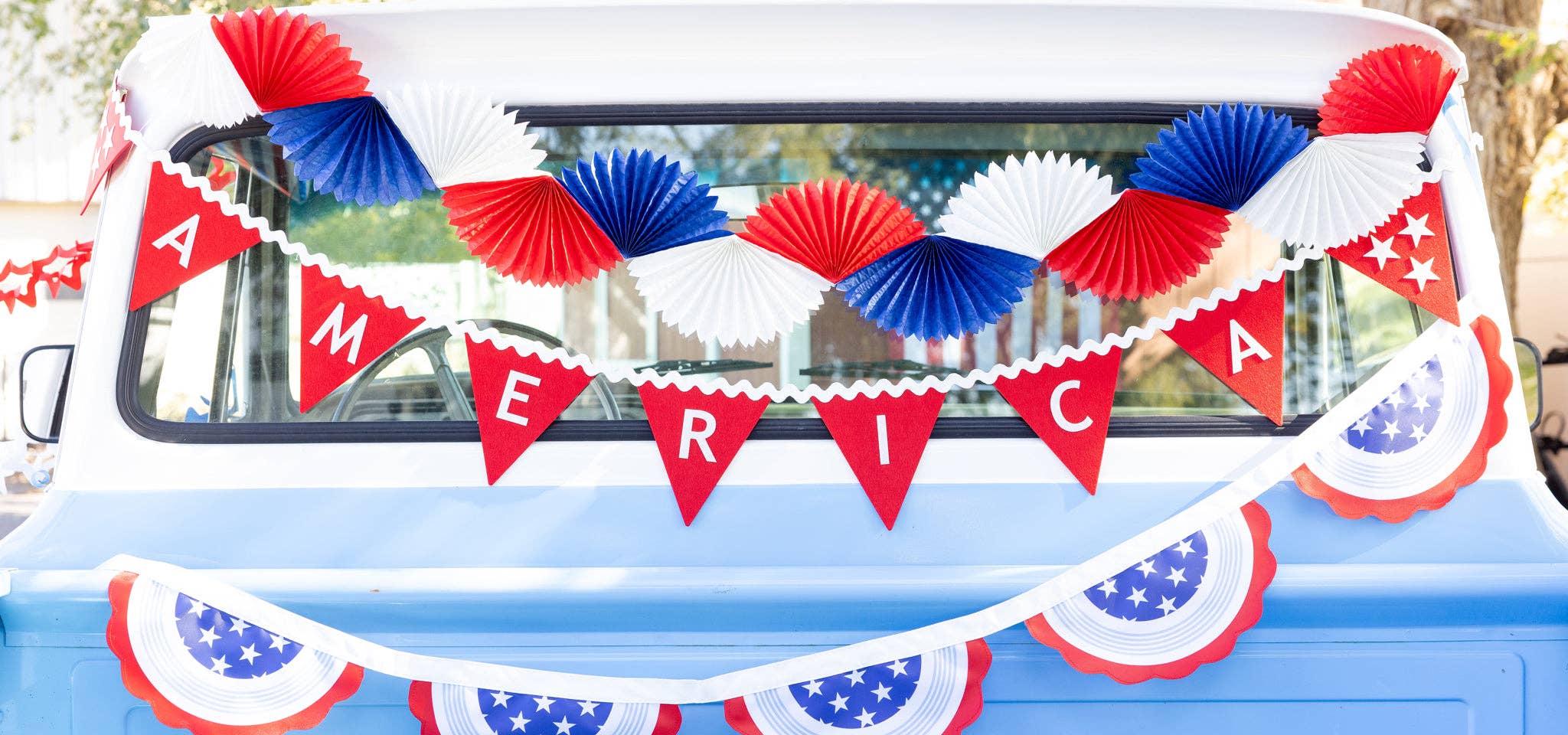 America Felt Pennant Banner
