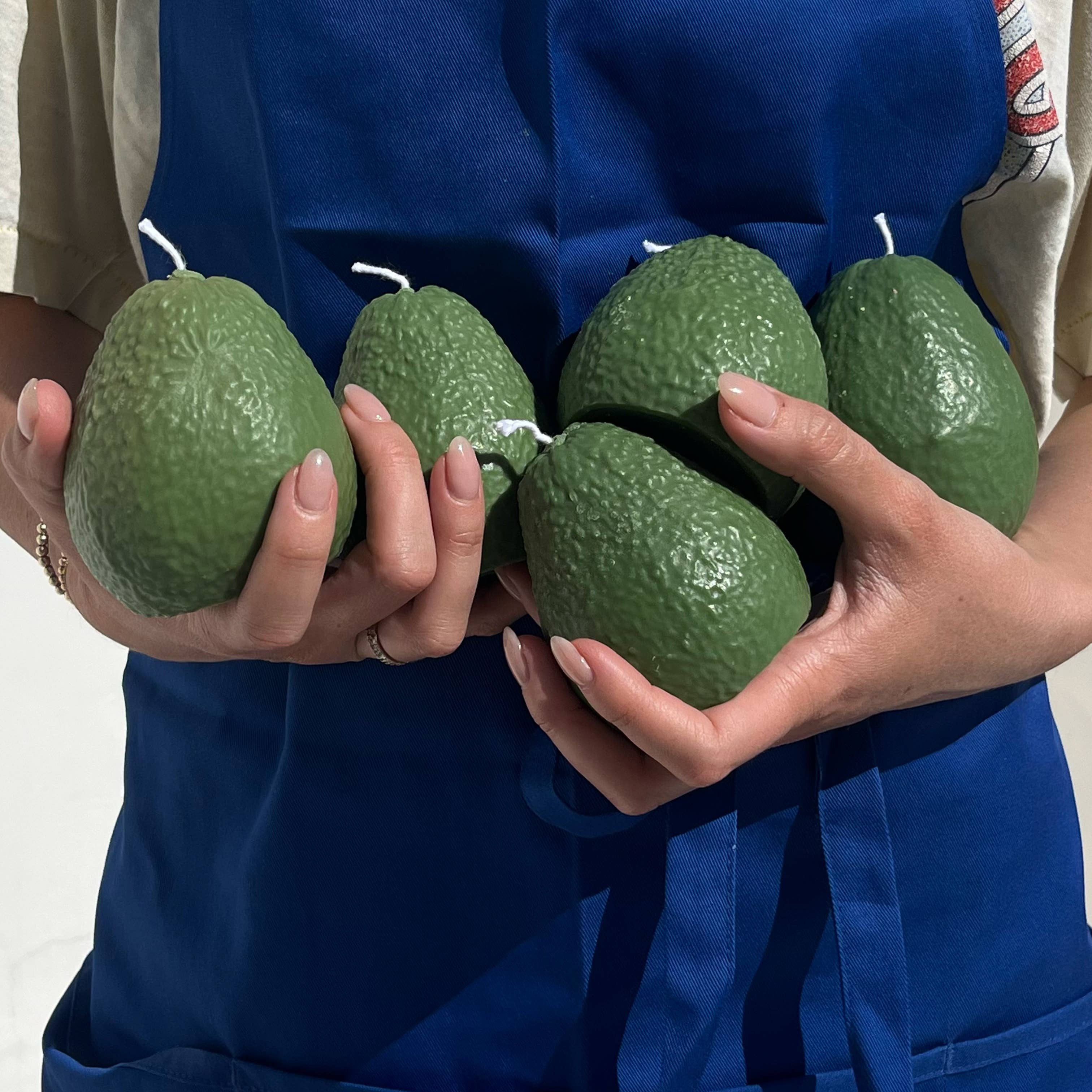 Large Avocado Candle