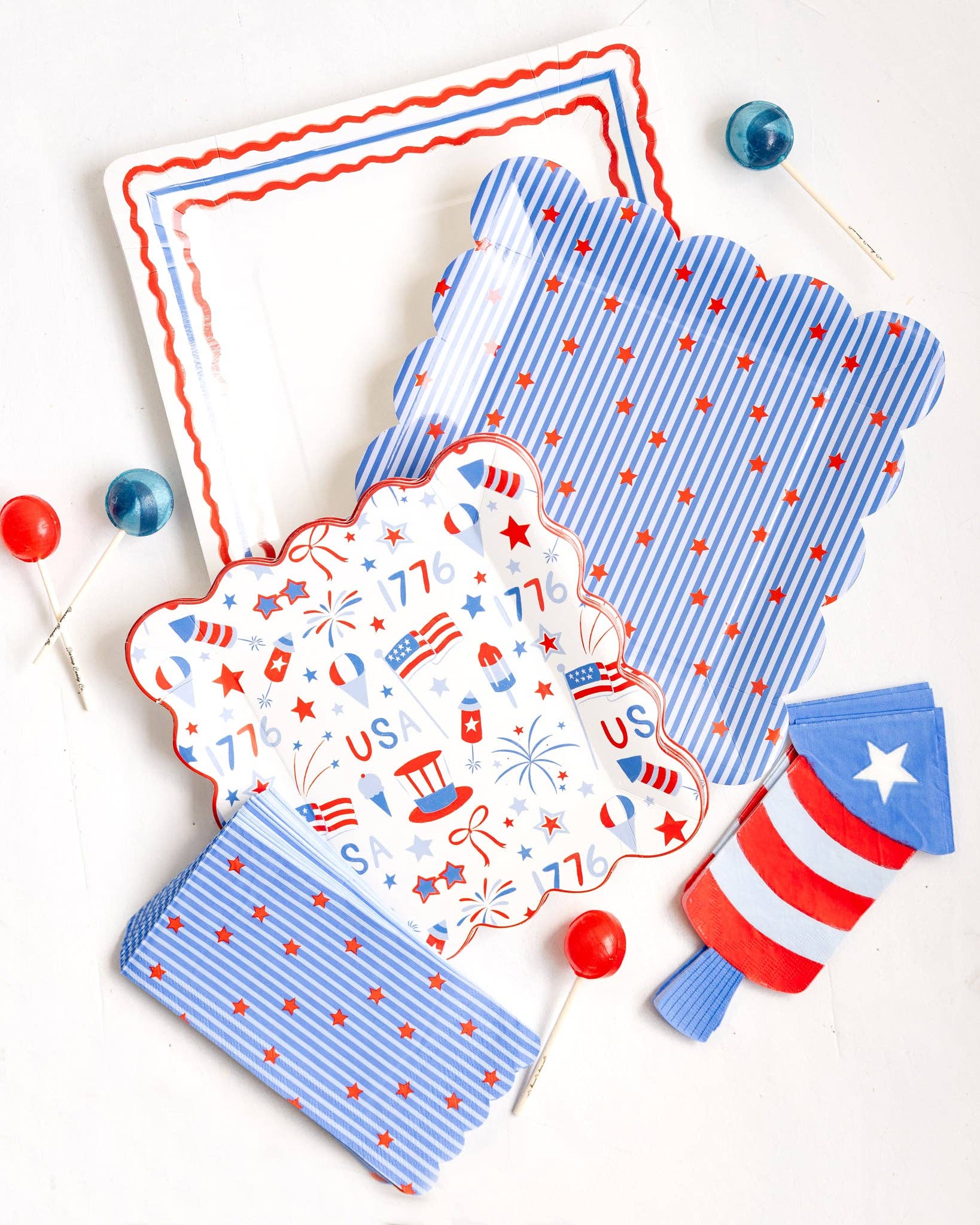 Border Paper Plate - 11"