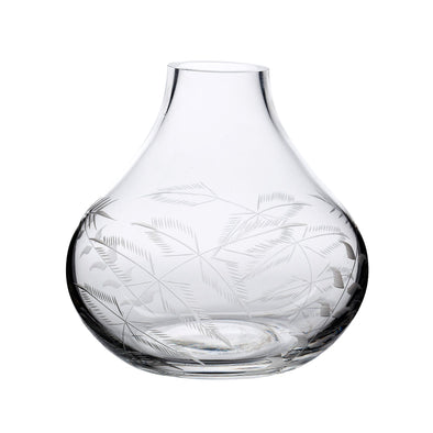 Fern Small Crystal Vase