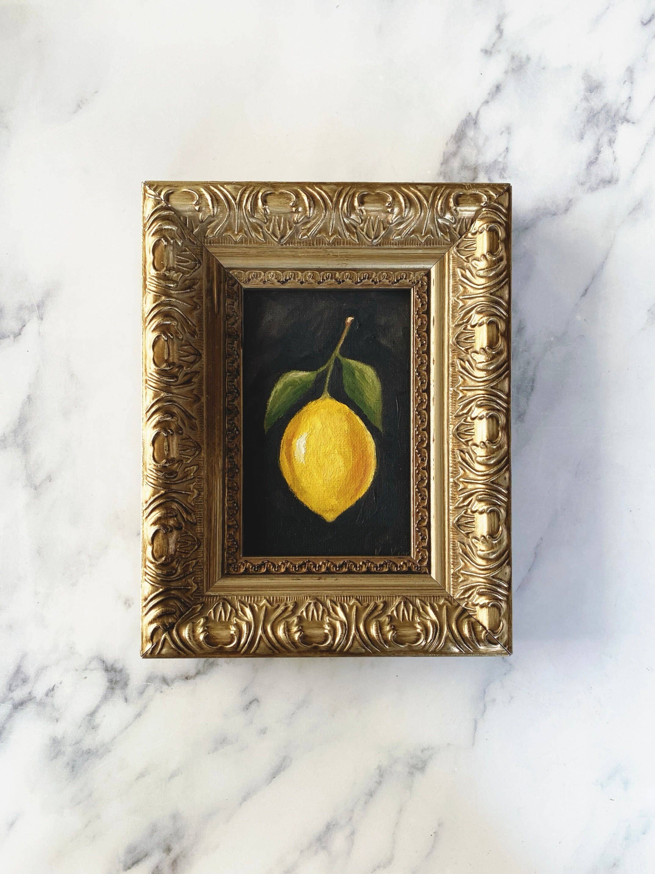 Lemon #8 Framed Art Print