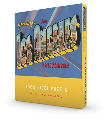 Greetings From Los Angeles Puzzle